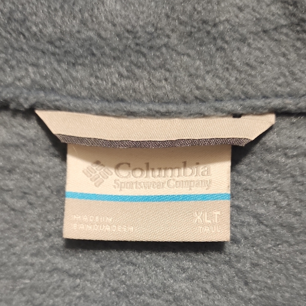 Columbia Men's Two-Tone Blue Fleece Jacket - Picture 3 of 3